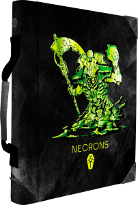 Etui Ultra-Pro: Warhammer 40,000 - Necron Codex Aligned - Codex Book Folio - Debossed & Printed