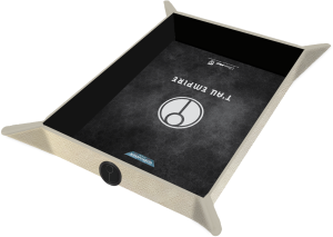 Tacka na kości Ultra-Pro: Warhammer 40,000 - T'au Empire Codex Aligned - Folding Dice Tray Premium