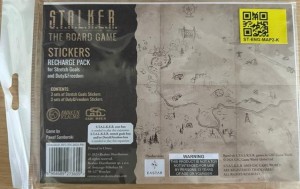 S.T.A.L.K.E.R. The Board Game: Maps & Stickers Recharge Pack 2 (edycja polska) (Stalker)