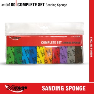 Mirage Hobby: Complete Set Sanding Sponge- 20 szt. (#320 - #3000)