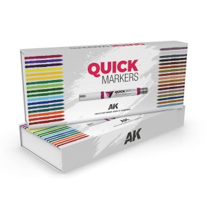 AK Interactive Quick Markers - Special Box Full Range (34 szt.)