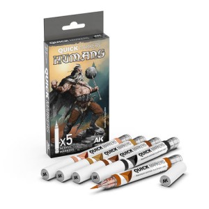 AK Interactive Quick Markers - Humans (5 szt.)
