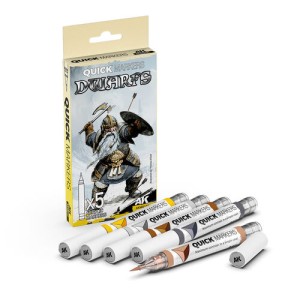 AK Interactive Quick Markers - Dwarfs (5 szt.)