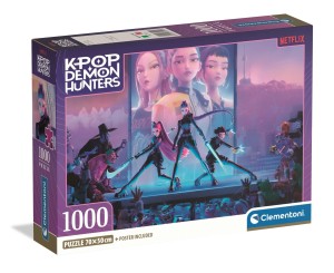 Puzzle 1000 Compact K-pop Demon Hunters