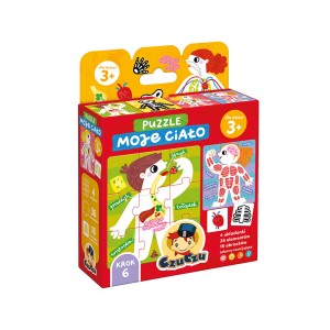 CzuCzu: Puzzle - Moje ciało 3+