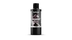 Vallejo: Surface Primer - Black 200ml