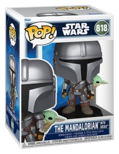 Funko POP Star Wars: The Mandalorian and Grogu - The Mandalorian with Grogu