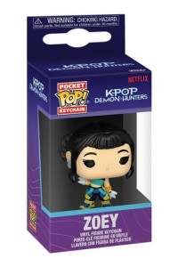 Funko POP K-Pop Demon Hunters: Keychain - Zoey