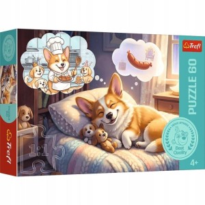 Puzzle 60 Corgi in Dreamland