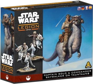 Star Wars: Legion 2.0 - Captain Solo & Luke Skywalker on Tauntaun