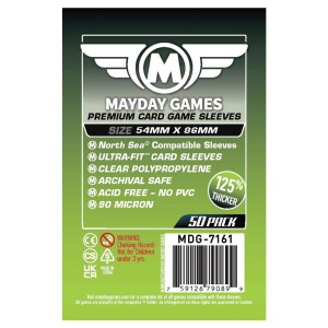 Koszulki na karty Mayday Premium 54x86mm 50 sztuk