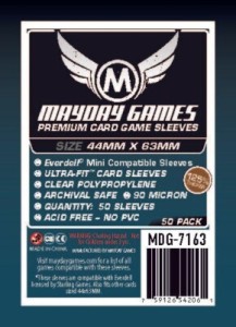 Koszulki na karty Mayday Premium Mini 44x63mm 50 sztuk