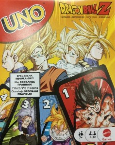 Uno Dragon Ball Z