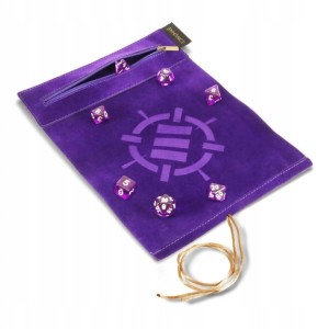 Enhance - Tabletop Roll on a Scroll Bag (etui + zestaw kości) - Purple