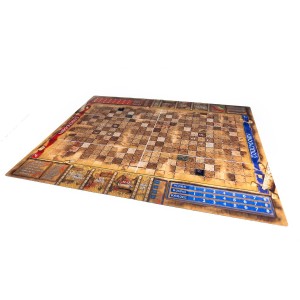 Mata gumowa jednostronna do gry Blood Bowl  - Pustynny grobowiec - 90cm x 70cm