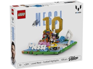 LEGO® Editions  43011 Lionel Messi — piłkarskie momenty