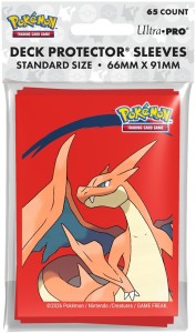 Koszulki na karty Ultra-Pro Pokémon Standard 66x91 mm 65 sztuk - Mega Charizard Y