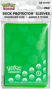 Koszulki na karty Ultra-Pro Pokémon Standard 66x91 mm 65 sztuk - Energy - Grass Type