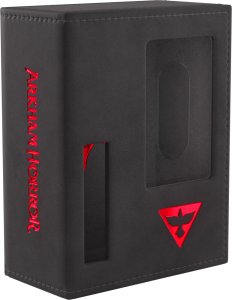 Pudełko na karty Gamegenic: Arkham Horror - Investigator Deck Tome - Survivor (Black-Red)