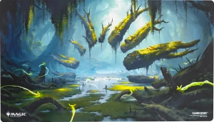 Mata Gamegenic: Magic the Gathering - Secrets of Strixhaven - Prime Playmat - Deathcap Glade