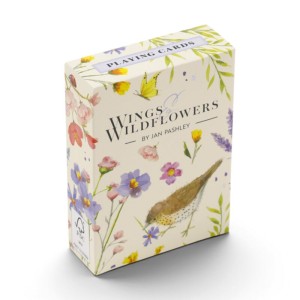 Karty do gry Puckator: Jan Pashley Wings & Wildflowers