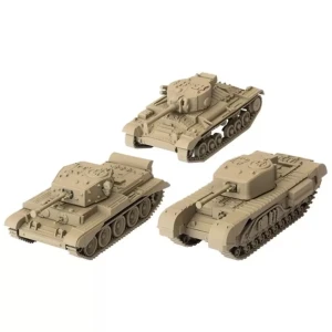 World of Tanks: Miniatures Game - UK Tank Platoon (Cromwell, Churchill VII, Valentine)
