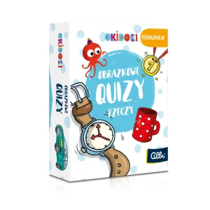 OKIDOKI: Obrazkowe quizy. Rzeczy 3+