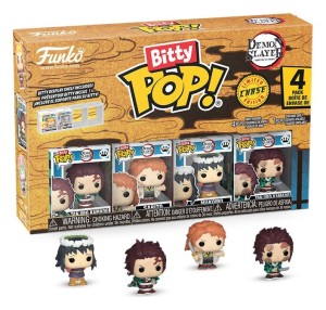 Funko Bitty POP Demon Slayer: Kimetsu no Yaiba: 4-Pack Tanjiro