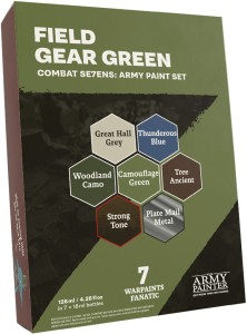 Army Painter: Combat Se7ens - Field Gear Green