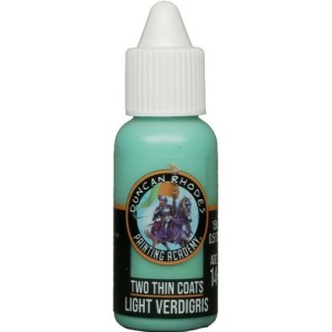 Two Thin Coats: Light Verdigris
