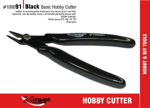 Mirage Hobby: Cążki modelarskie - Basic Hobby Cutter (czarne)