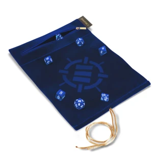 Enhance - Tabletop Roll on a Scroll Bag (etui + zestaw kości) - Blue