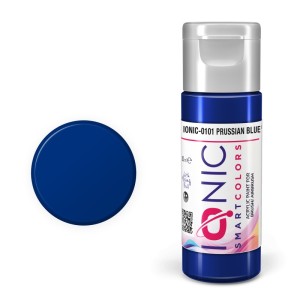 Ionic Smart Colors: Prussian Blue