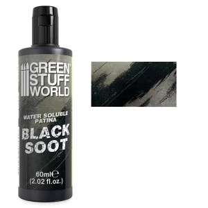 Green Stuff World: Water soluble patina 60ml - Black Soot