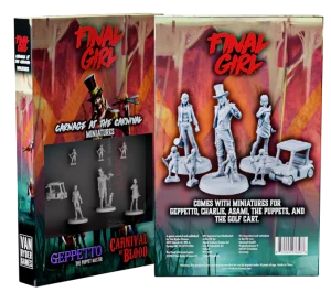 Final Girl: Carnage at the Carnival Miniatures