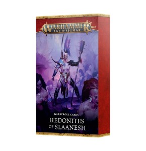 Hedonites of Slaanesh: Warscroll Cards (Warhammer: Age of Sigmar)