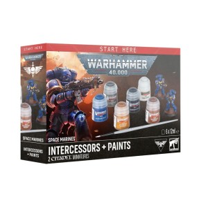 Space Marines: Intercessors + Paints (Warhammer 40,000)