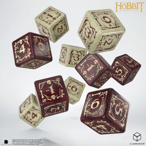 Zestaw kości 10xK6 TCG Hobbit: Gobliny