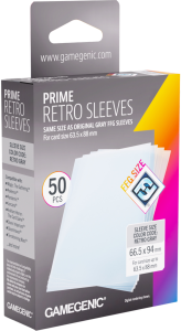 Koszulki na karty Gamegenic: Prime Retro Sleeves - FFG (66,5x94 mm) - 50 sztuk