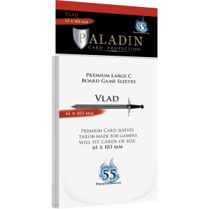 Card sleeves Paladin - Vlad 61x103 mm