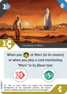 SETI: Gateway to Mars Promo Card