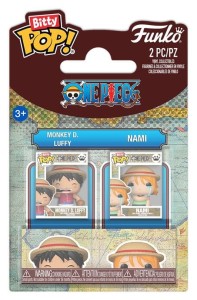 Funko Bitty POP One Piece: Kimetsu no Yaiba - 2-Pack Monkey D. Luffy & Nami