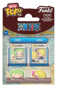 Funko Bitty POP One Piece: Kimetsu no Yaiba - 2-Pack Zoro & Sanji
