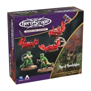 Heroscape: Molten Crustaceans & Tanuki Tricksters Common Army Expansion