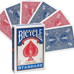 Karty do gry Bicycle: Double back czerwone/niebieskie (odfoliowane)