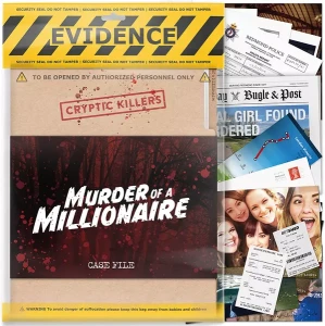 Cryptic Killers:   Murder of a Millionaire