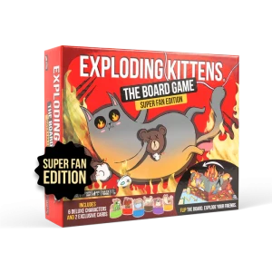 Exploding Kittens: The Board Game (Super Fan Edition)