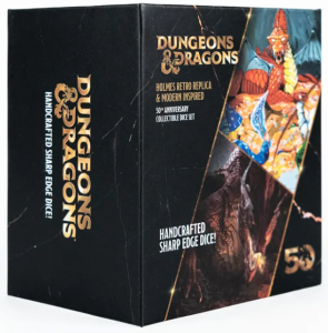 Kości Fanroll - zestaw D&D 50th Anniversary Holmes Retro Replica & Modern Inspired Set