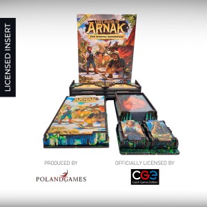 e-Raptor: Insert do Zaginiona wyspa Arnak: Poszukiwania ekspedycji UV Print
