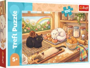 Puzzle 100 Rascal Kittens